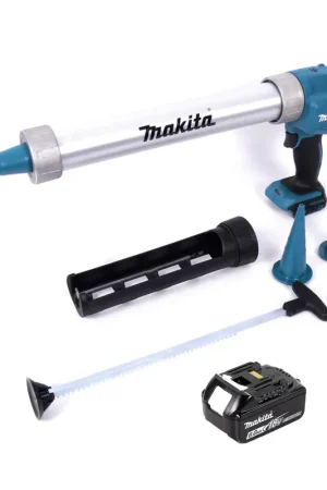 Makita DCG 180 G1X Pistolet à cartouche sans fil 18 V 300 / 600 ml + 1x batterie 6,0 Ah - sans chargeur Quantité Limitée