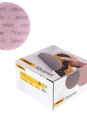 Mirka ABRANET Abrasif auto-agrippant 150mm, Grip P400, 50/pack ( 5424105041 ) Prix Cassé