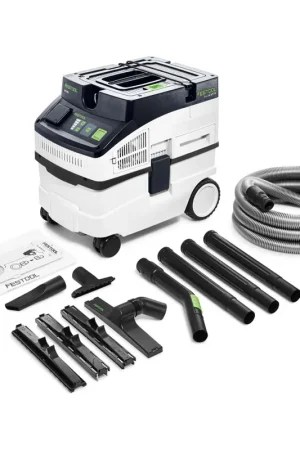 Authentique Festool CT 15 E-Set CLEANTEC Aspirateur mobile + kit de nettoyage ( 575988 )