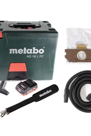 Populaire Metabo AS 18 L PC Aspirateur sans fil 18V - 7,5L + 1x Batterie LiHD 4,0Ah - sans chargeur (602021850)