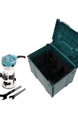 Défonceuse Makita RT0700C 710W + insert + Makpac Affaire À Saisir