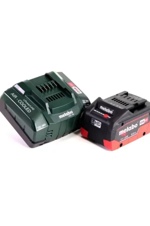 Prix Réduit Metabo Set de base 18V : 1x Batterie 8,0Ah LiHD + Chargeur ASC 145 (625369000) (627378000)