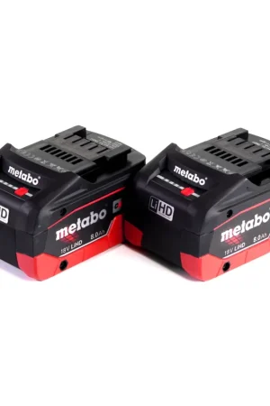 Réduction Metabo 2x Batteries 8,0 Ah 18V LiHD (625369000)