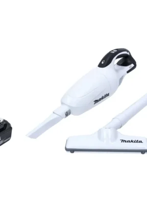 Makita DCL 181 FF1 W Aspirateur sans fil 18 V blanc + 1x Batterie 3,0 Ah - sans chargeur Prix Promo