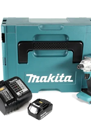 Makita DTD 156 SF1J Clé à choc sans fil 18V 155Nm + 1x batterie 3,0Ah + chargeur + Makpac Satisfait Ou Remboursé