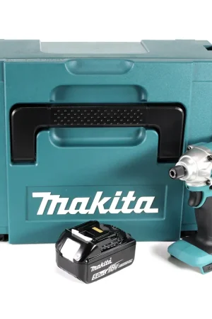 Makita DTD 156 T1J Clé à choc sans fil 18V 155Nm + 1x batterie 5,0Ah + Makpac - sans chargeur Promotion