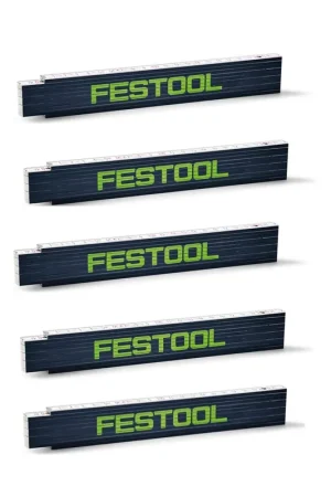 Vente Directe 5x Festool Mètre pliant Mât à maillons en bois 2 m 10 maillons ( 201464 )