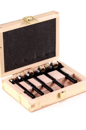 Bosch Set de Mèches Forstner 15/20/25/30/35mm + Coffret DIN 7483G, 5pcs. (2608577022) Prix Promo