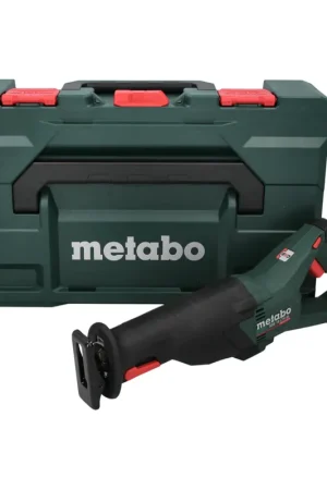 Quantité Limitée Metabo SSE 18 LTX BL Scie sabre sans fil 18 V Brushless Solo + Coffret Metabo ( 602267840 ) - sans batterie, sans chargeur