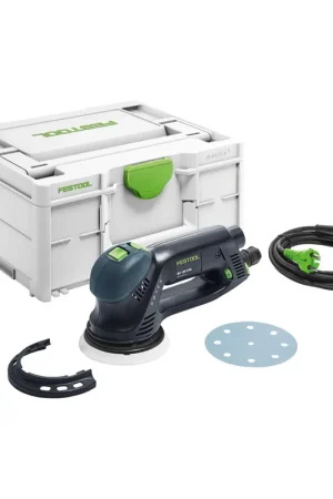 Vente Flash Festool Rotex RO 125 FEQ-Plus Ponceuse excentrique à engrenages 500 W 125 mm + systainer ( 576029 ) - Successeur du 571779