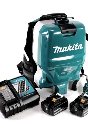 Makita DVC 265 RTXU Aspirateur dorsal sans fil 36 V (2x 18 V) brushless + 2x Batteries 5,0 Ah + Chargeur Achetez Aujourd'hui
