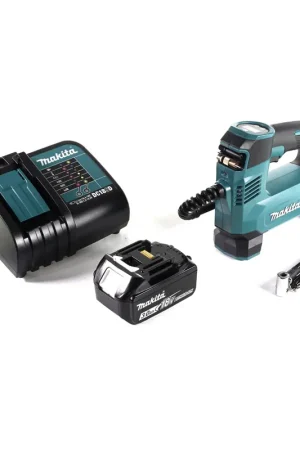 Super Prix Makita DMP 180 SF1 Compresseur sans fil 18 V 8,3 bar + 1x Batterie 3,0 Ah + Chargeur