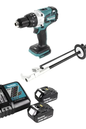 Acheter Direct Makita DHP 481 RG Perceuse-visseuse à percussion sans fil 18 V 115 Nm Brushless + 2x Batteries 6,0 Ah + Chargeur