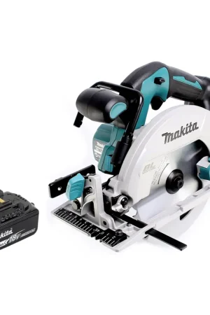 Prix Réduit Makita DHS 680 G1 Scie circulaire portative sans fil 18 V 165 mm Brushless + 1x batterie 6,0 Ah - sans chargeur