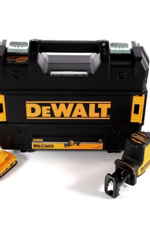 Authentique DeWalt DCS 369 NT Scie sabre sans fil 18 V + 1x batterie 2,0 Ah + TSTAK - sans chargeur