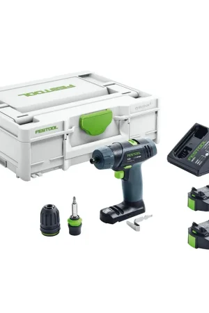 Commander Vite Festool TXS Li 2,6 Plus Perceuse visseuse sans fil 10,8 V 16 Nm ( 576101 ) + 2x Batteries 2,6 Ah + Chargeur + Systainer - successeur du 564509