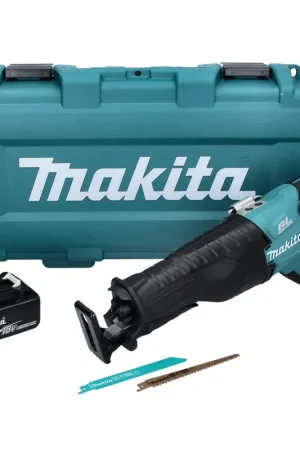 Quantité Limitée Makita DJR187G1K Scie récipro sans fil 18V Brushless + 1x Batterie 6,0 Ah + Coffret - sans chargeur