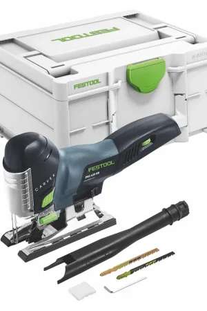 Prix Promo Festool CARVEX PSC 420 EB-Basic Scie sauteuse pendulaire sans fil 18 V 120 mm ( 576521 ) Brushless + Coffret - sans batterie, sans chargeur (successeur de 574713)