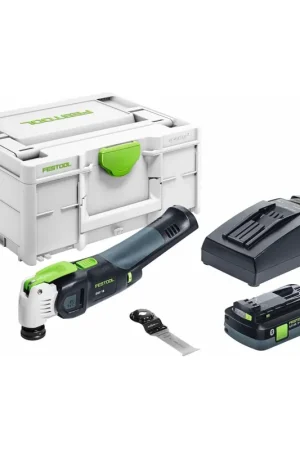 Dernier Modèle Festool VECTURO OSC 18 HPC 4,0 EI-Plus Oscillateur sans fil 18 V ( 576595 ) Starlock Max Brushless + 1x batterie 4,0 Ah + chargeur + systainer