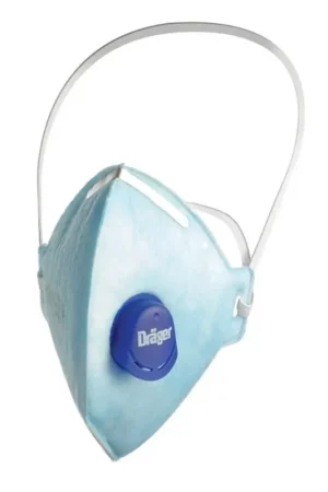 Dräger X-plore 1720 NR D V Demi-masque - 1 pièce (3951084) FFP2 filtrant les particules taille universelle avec respirateur à valve CoolMAX Dernière Chance