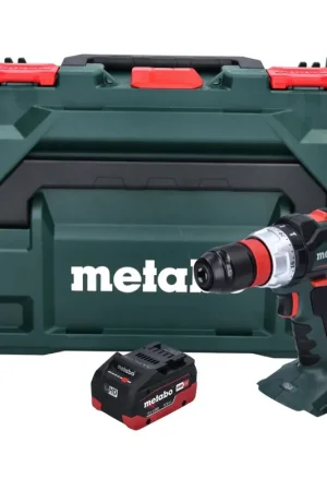 Dernier Modèle Metabo BS 18 LT BL Q Perceuse-visseuse sans fil 18 V 75 Nm Brushless + 1x batterie 5,5 Ah + metaBOX - sans chargeur