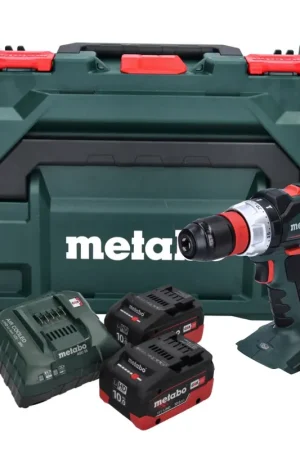 Metabo BS 18 LT BL Q Perceuse-visseuse sans fil 18 V 75 Nm Brushless + 2x batterie 10,0 Ah + chargeur + metaBOX Vente Directe