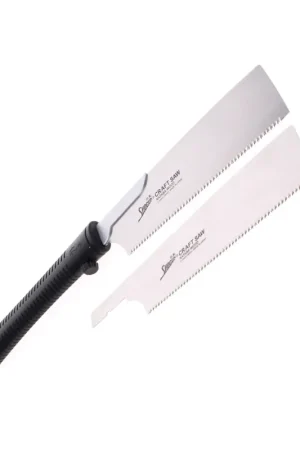 Offre Spéciale Shogun KATABA Japan Lame de scie à bois universelle, longue manche, 190 mm + 1x Lame de scie à bois KATABA Japan- fabriquée au Japon ( M-190W )