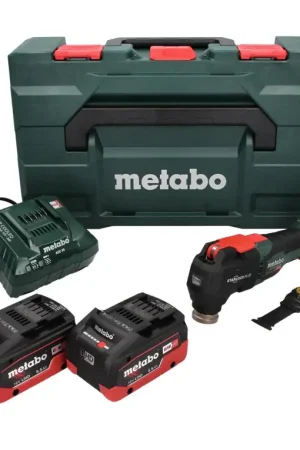 Acheter Direct Metabo MT 18 LTX BL QSL Outil multifonction sans fil 18 V sans balais Starlock Plus + 2x Batteries 5,5 Ah + Chargeur + Coffret metaBOX