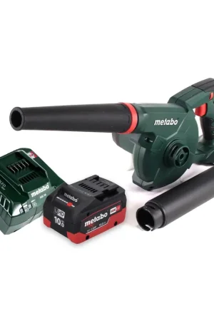 Vente Directe Metabo AG 18 Souffleur sans fil 18 V + 1x Batterie 10,0 Ah + Chargeur