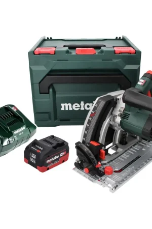 Metabo KT 18 LTX 66 BL Scie circulaire de plongée sans fil 18 V 165 mm + 1x Batterie 10,0 Ah + Chargeur + Coffret metaBOX Réduction