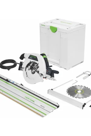 Dernier Modèle Festool HK 85 EB-Plus-FSK 420 Scie circulaire portative 1900 W 230 mm + Lame HW + Rail de guidage + Systainer - Successeur de 574665 (576142)