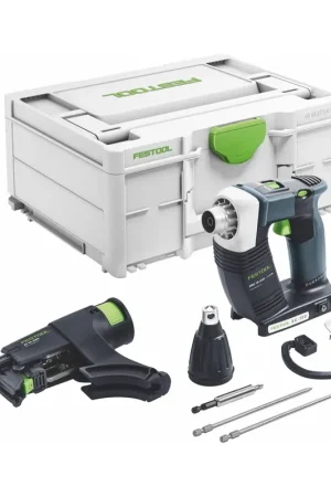 Populaire Festool DURADRIVE DWC 18-4500 Basic Visseuse sans fil pour plaquiste 18 V, 14 Nm, sans balai ( 576504 ) + Systainer - sans batterie, sans chargeur ( successeur de 574747 )