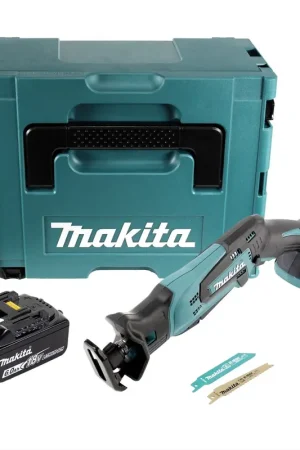 Acheter Direct Makita DJR 183 G1J Scie sabre sans fil 18 V + 1x Batterie 6,0 Ah + Coffret Makpac - sans chargeur