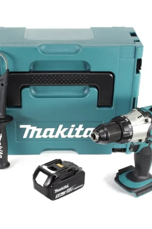 Makita DDF 451 T1J Perceuse-visseuse sans fil 80Nm 18V + 1x Batterie 5,0ah + Coffret Makpac - sans chargeur Commande En Gros