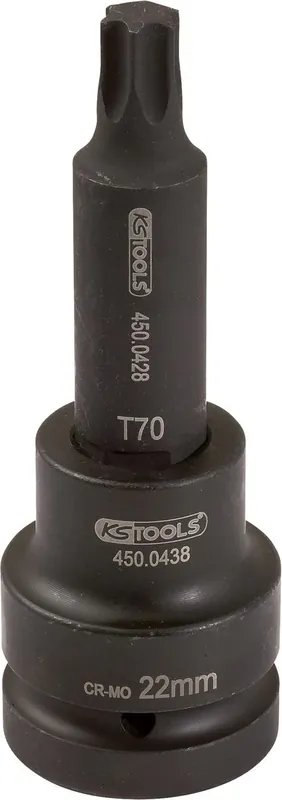 Petit Prix KS TOOLS 3/4' Douilles à chocs Torx, longues, T90 ( 450.0444 )