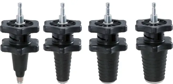 Quantité Limitée KS TOOLS Jeu d'adaptateurs coniques de test pour circuit de refroidissement, 4 pcs ( 455.0140 )