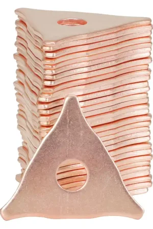 KS TOOLS Rondelles triangulaires cuivrées, pack de 1 000 ( 500.8596 ) Prix Réduit