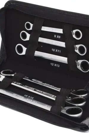 KS TOOLS Jeu de clés polygonales à cliquet réversible GEARplus, 6 pcs ( 503.4580 ) Achat Immédiat