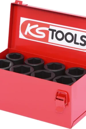 KS TOOLS 3/4' Jeu de douilles à chocs 6 pans, 8 pcs longues ( 515.0510 ) Vente Directe