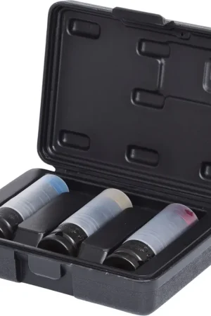 Nouvel Arrivage KS TOOLS 1/2' Jeu de douilles à chocs pour jantes aluminium SlimPOWER, 3 pcs ( 515.0990 )
