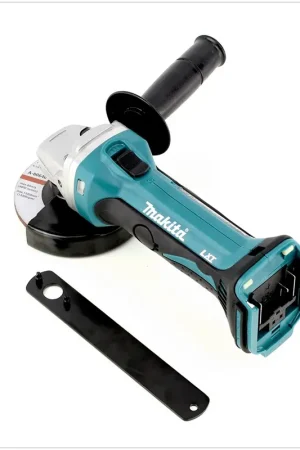 Vente Directe Makita BGA 452 Z Meuleuse d'angle sans fil 18 V Li-ion 115 mm, solo