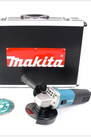 Makita 9554 NBD Meuleuse d'angle + Disque Diamant 115 cm + Mallette universelle Achat Immédiat