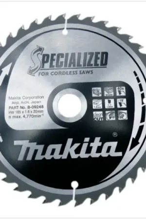 Réduction Makita Lame de scie spécialisée B-09248 165 x 20 mm
