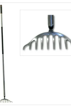Fiskars Râteau pour jardin en alluminium 135500 Dernier Modèle