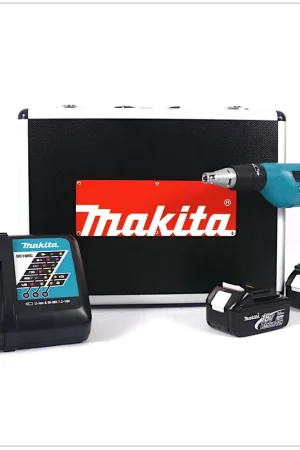 Must-Have Makita BFS 451 RFE Visseuse plaque de plâtre sans fil 18 V + 2x Batteries BL 1830 B + Chargeur DC18RC + Coffret en aluminium