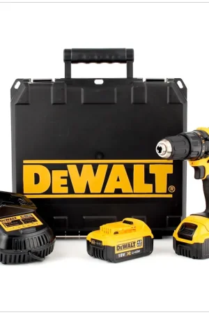 Dewalt DCD 780 M2 Perceuse visseuse sans fil 18V Li-ion + 2x Batteries 4,0 Ah + Chargeur + Coffret Offre Du Jour