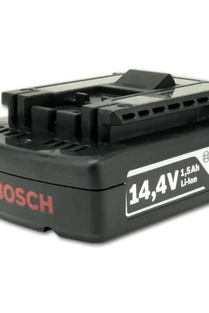 Paiement Sécurisé 2x batterie rechargeable Li-Ion Bosch 14,4 V 1,5 Ah (1600Z00030)