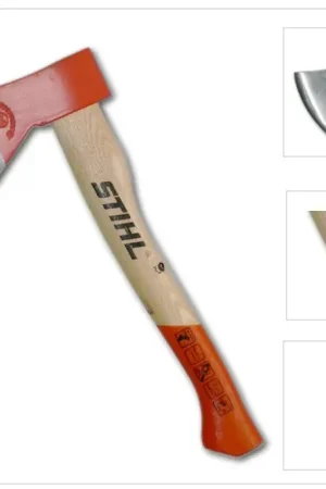 STIHL Hache forestière 38 cm avec protection en caoutchouc ( 00008811912 ) Vente Directe
