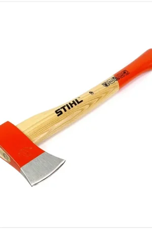 Marque Stihl AX 13 C Hachette à fendre 50 cm, 1250g + Poignée en frêne + Poignée de rechange de protection en caoutchouc (00008811914)