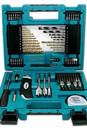 Makita Coffret d'embouts et de perceuses D-33691 - 71 pièces Retour Gratuit